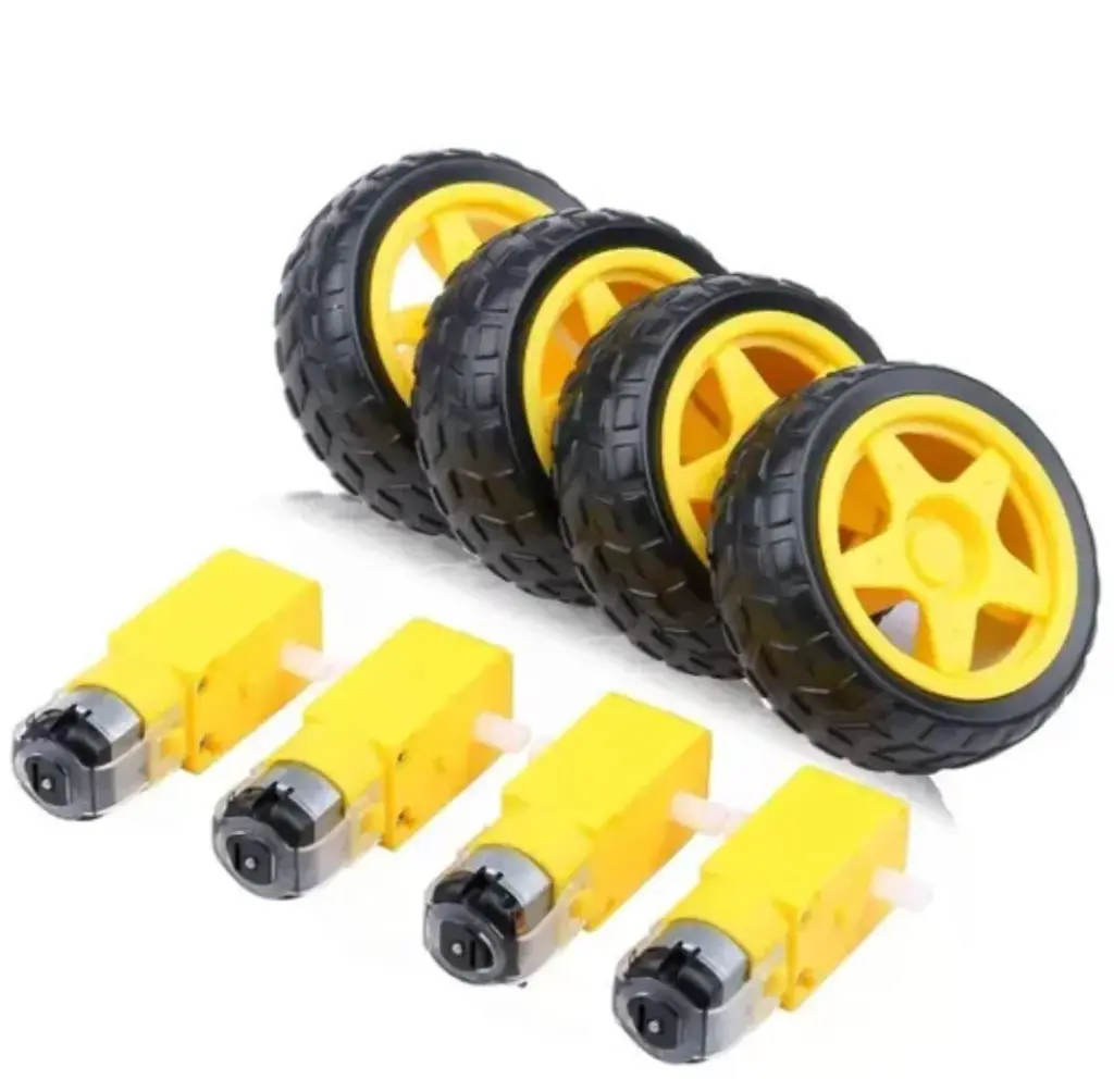4 servo Motor 4 wheel